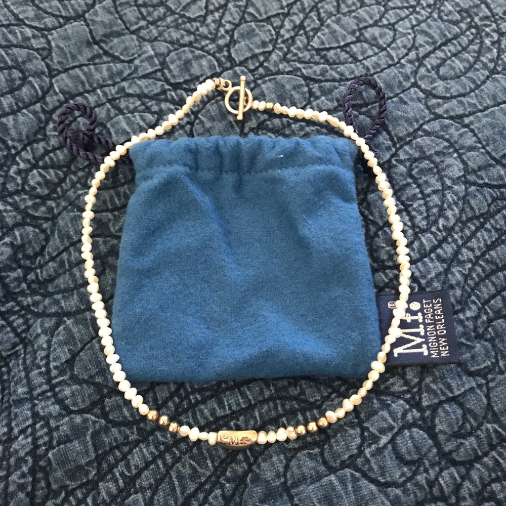 Mignon Faget Pearl Necklace